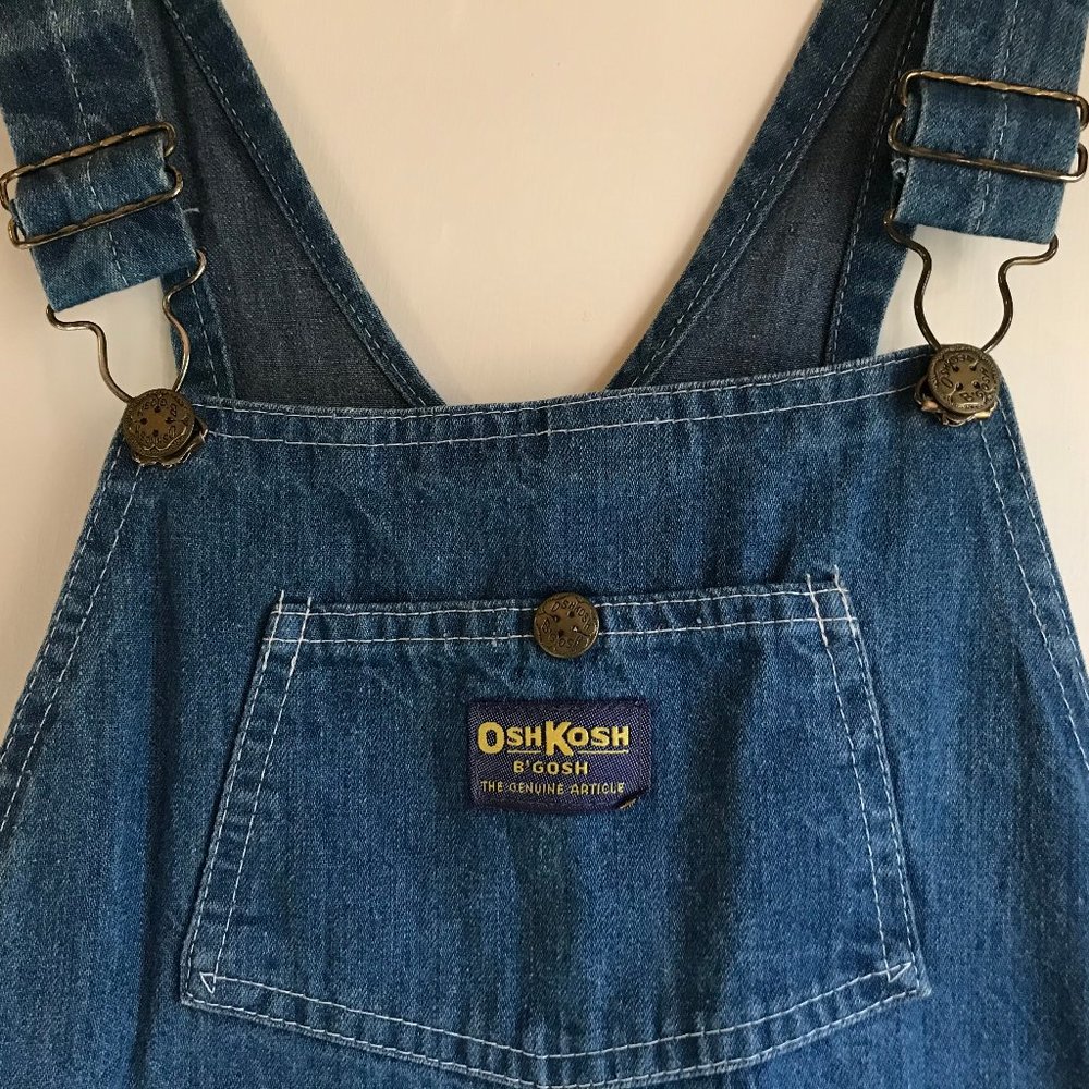 Vintage OshKosh B'Gosh Denim Overall Dress
